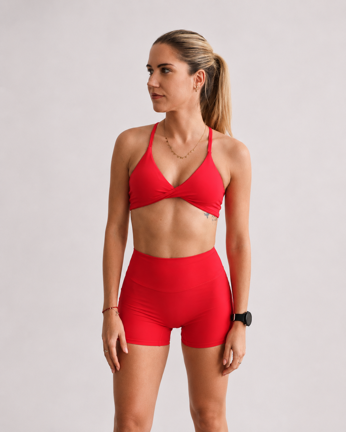 Twist Crop (Red)
