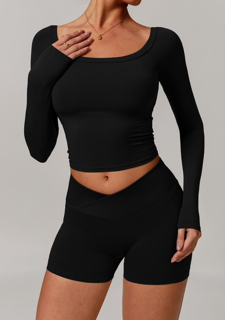 v6 Shorts Set (Black)