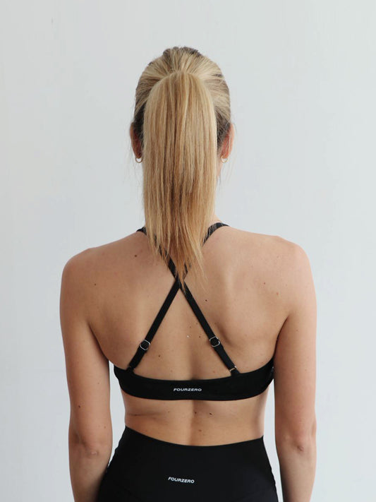 Twist Crop (Black)