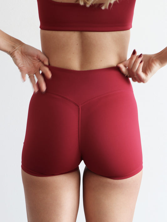 v1 Shorts (Burgundy)