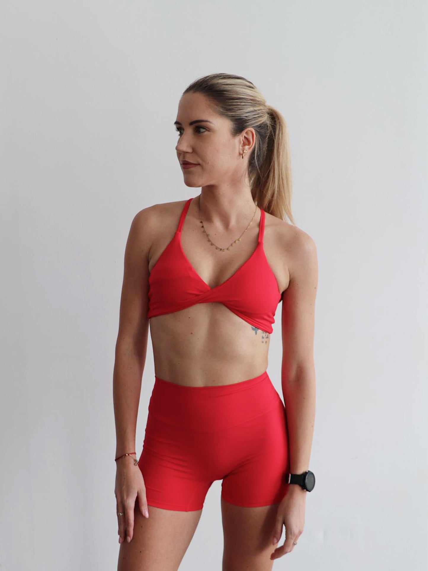 Twist Crop (Red)