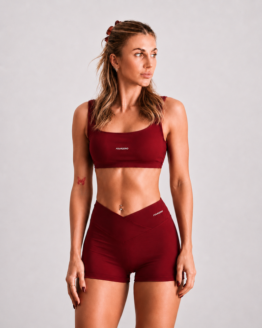 v1 Shorts (Burgundy)