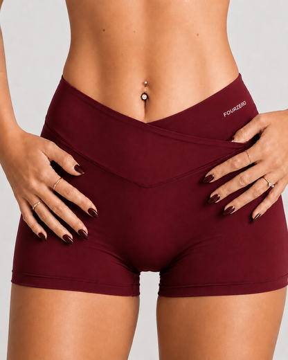 v1 Shorts (Burgundy)
