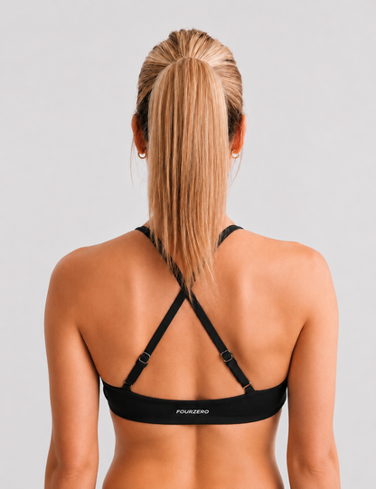 Twist Crop (Black)