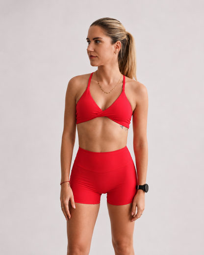 Twist Crop (Red)