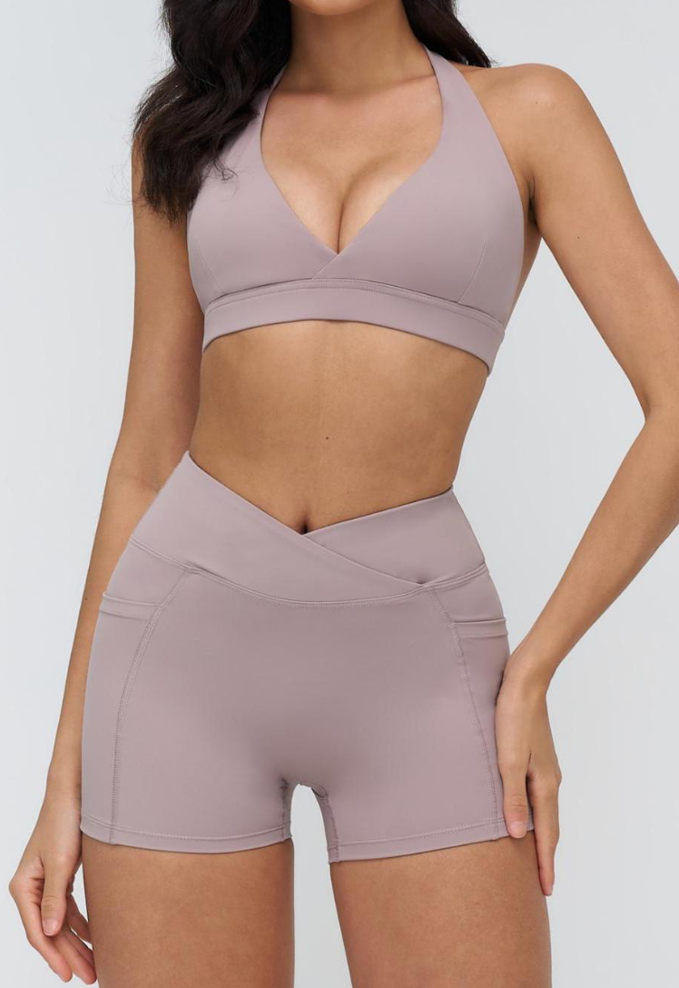 v5 Shorts Set (Dusty Pink)