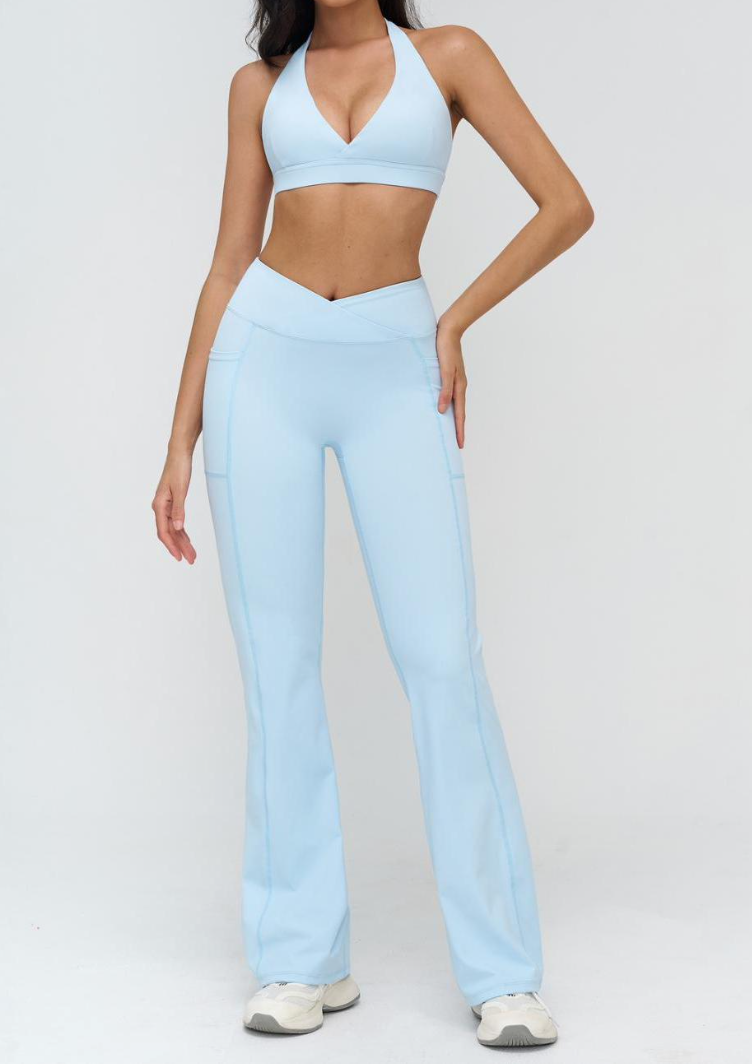 v5 Wide Leggins Set (Sky Blue)