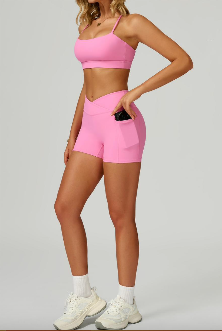 v4 Shorts Set (Pink)
