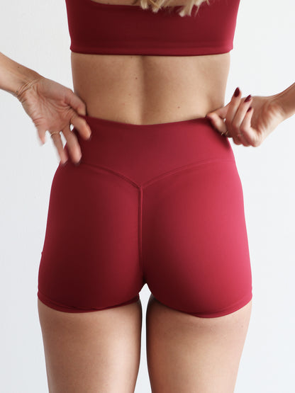 v1 Shorts (Burgundy)